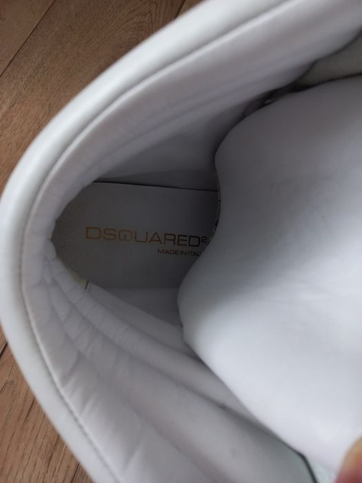 Кеды Dsquared²,кожа!