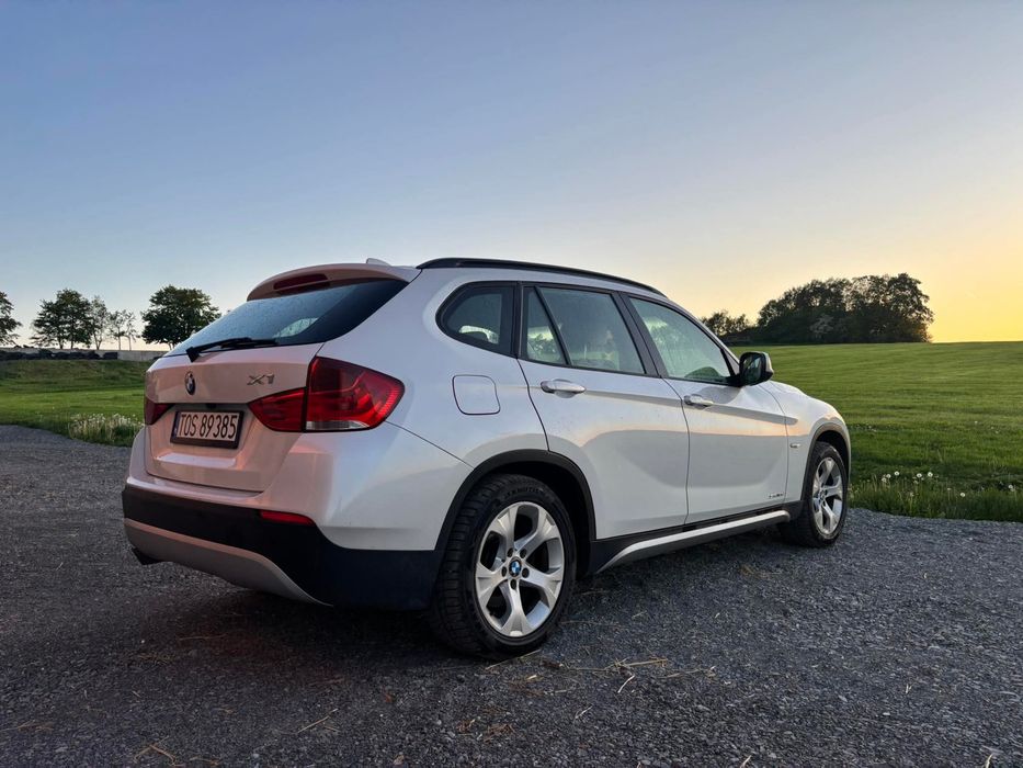 BMW X1 2.0d 143 KM | 2011 | Brązowa skóra | Ekran tablet