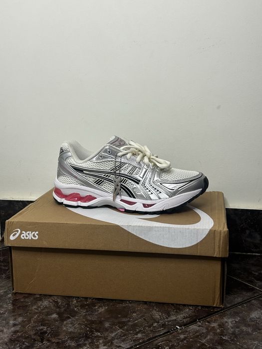 GEL-KAYANO 14 silver/white/pink