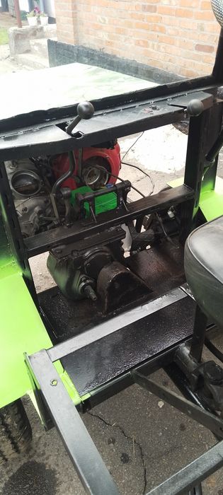 Мінітрактор 4×4  дизель саморобний