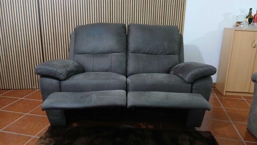 Sofá com 2 relax