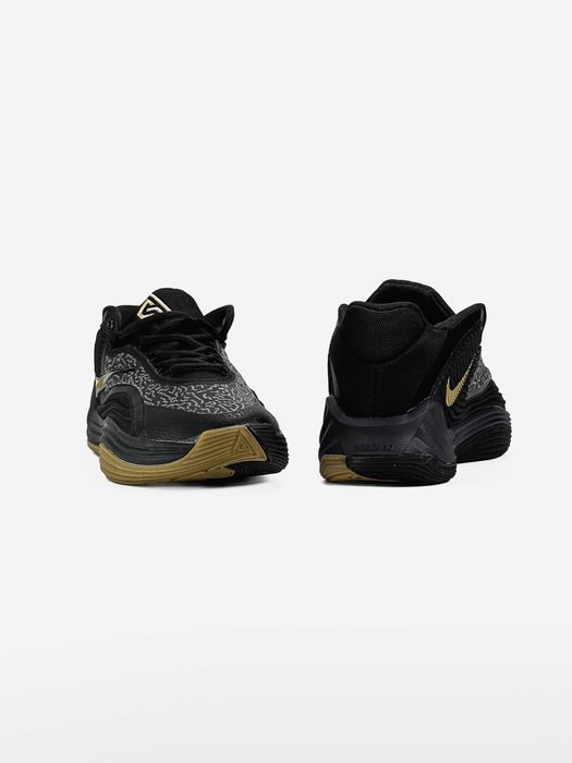 !!WOW!! Кросівки Nike Giannis Freak 7 Black Off Noir Gum Light Brown Metallic Gold