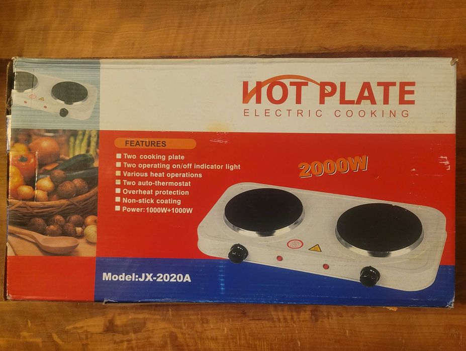 Электроплита електроплитка 2 кВт jx-2020a