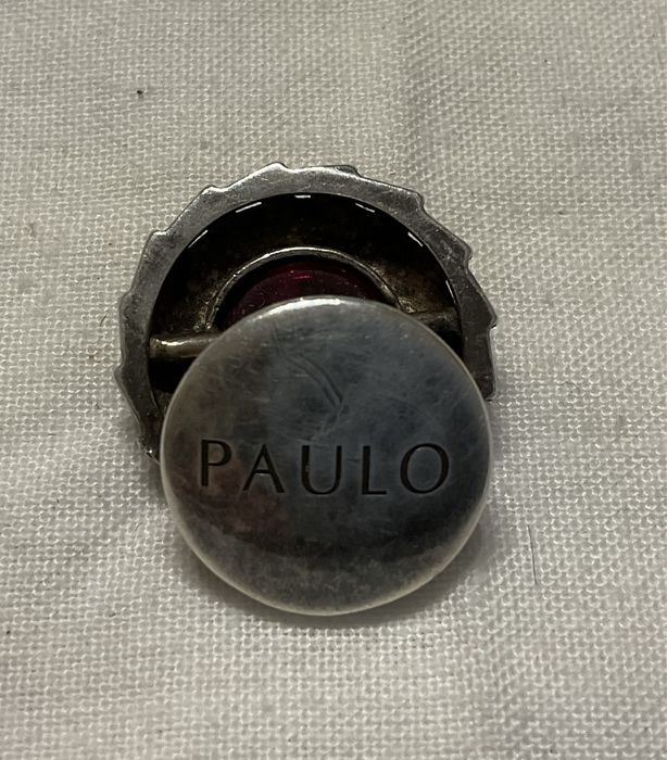 Pin, botoneira em prata El Corte Inglês, raro