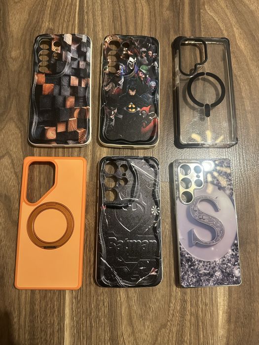 6 x zestaw obudowa etui plecki Samsung S25 ultra