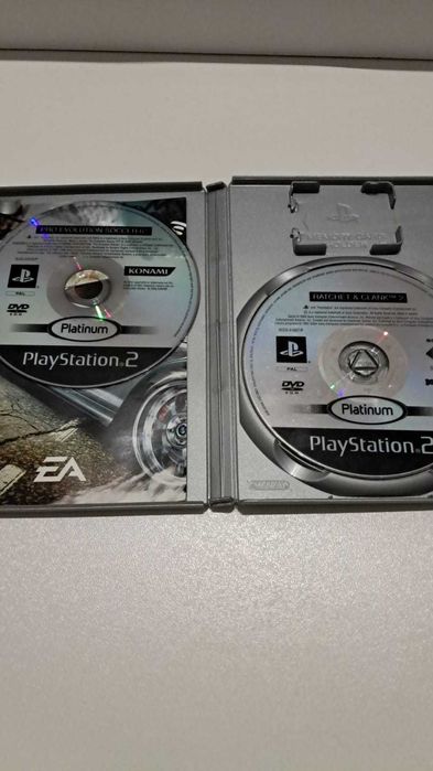 2 Jogos PS2 (PES 6+Ratchet e Clank 2)
