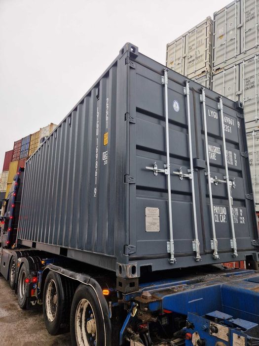 Kontener morski one-way nowy rok prod 2025 antracyt 20'DC 6m