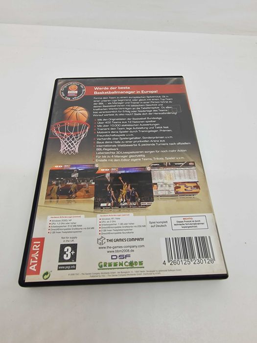 Gra PC DSF Basketballmanager 2008