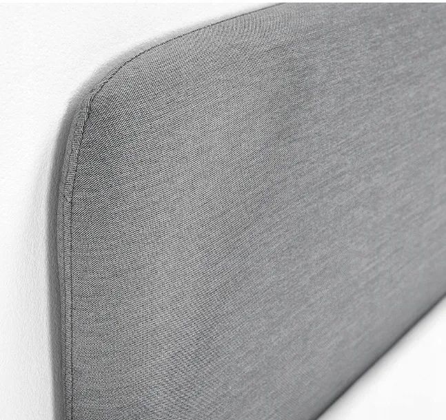 Ikea Slattum Łóżko 160x200 odcienie szarości