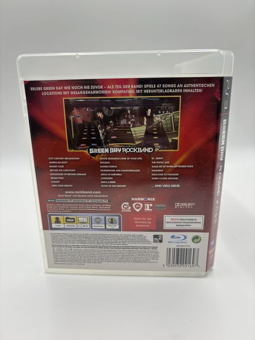 Green day rockband PS3