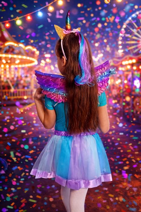 Strój jednorożca i motylka