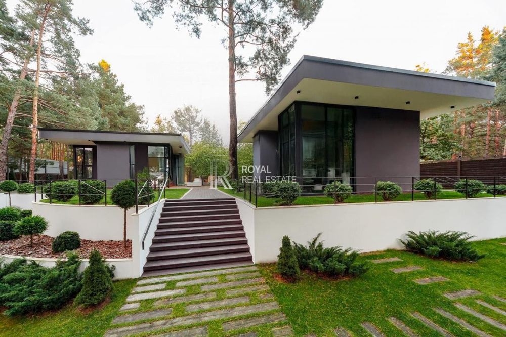 Оренда Будинок 700м2 5к Козин Резиденція 30 соток СПА Підвал Ландшафт