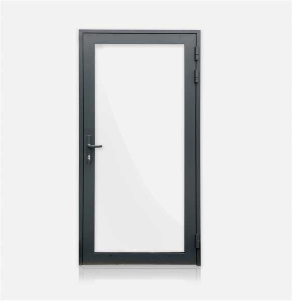 Drzwi aluminiowe przeszklone 1100 x 2100 - producent - każdy wymiar