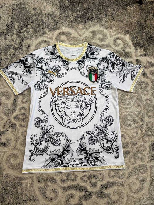 Футбольна джерсі Puma Italy FIGC "Versace Style" Concept Edition розмір L
