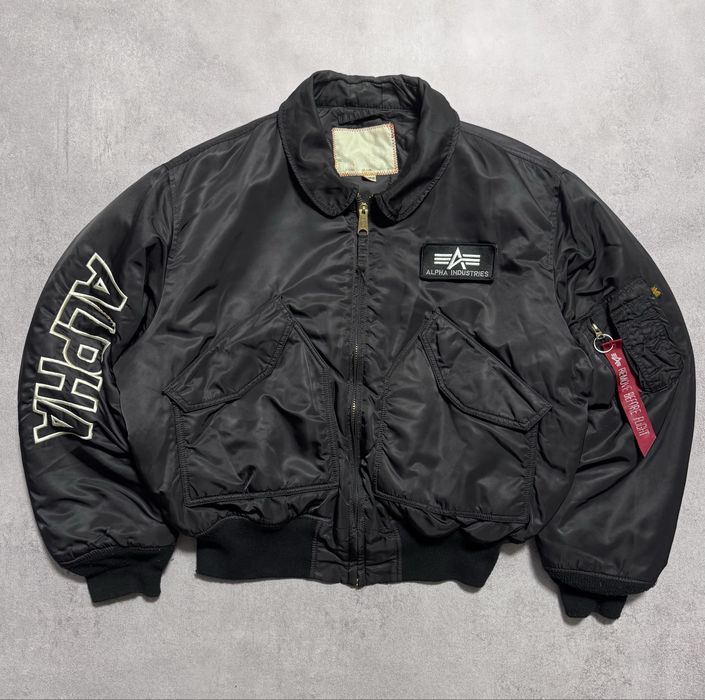 Оригінальний Бомбер Alphaindustries cwu-45 vintage
