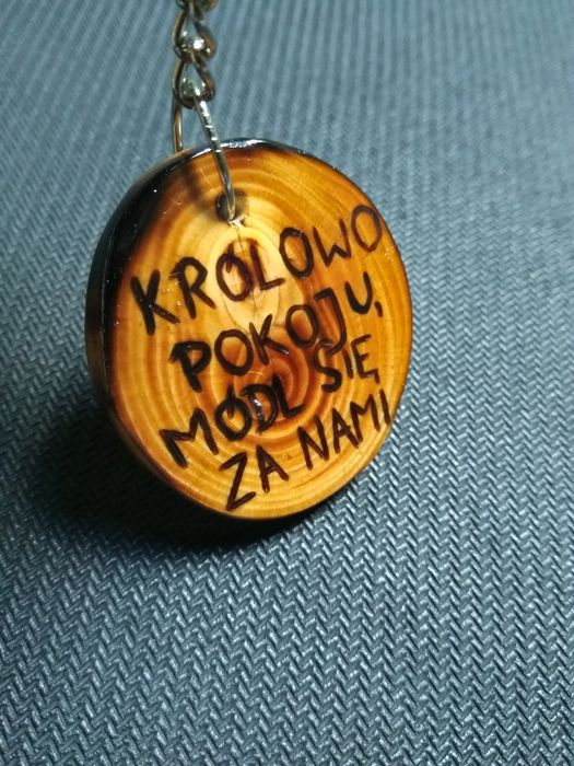 Breloczek z Matka Boska rękodzielo