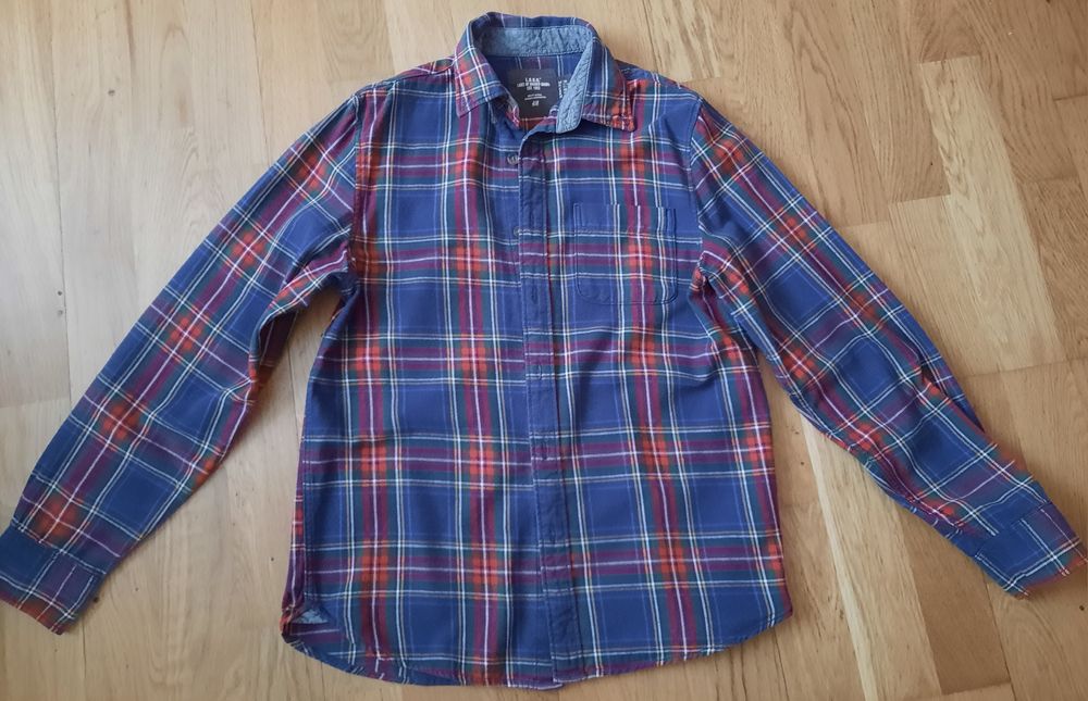 Байкова сорочка на хлопчика H&M розмір 158