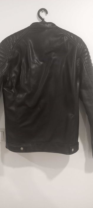 Casaco cabedal Zara homem