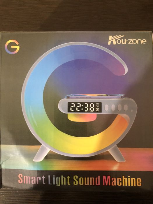 Розумна лампа колонка зарядка G