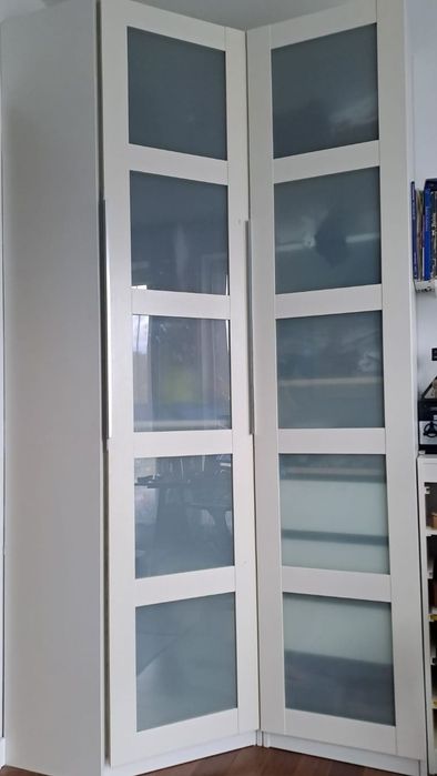 Szafa narożna PAX plus szafa słupek IKEA