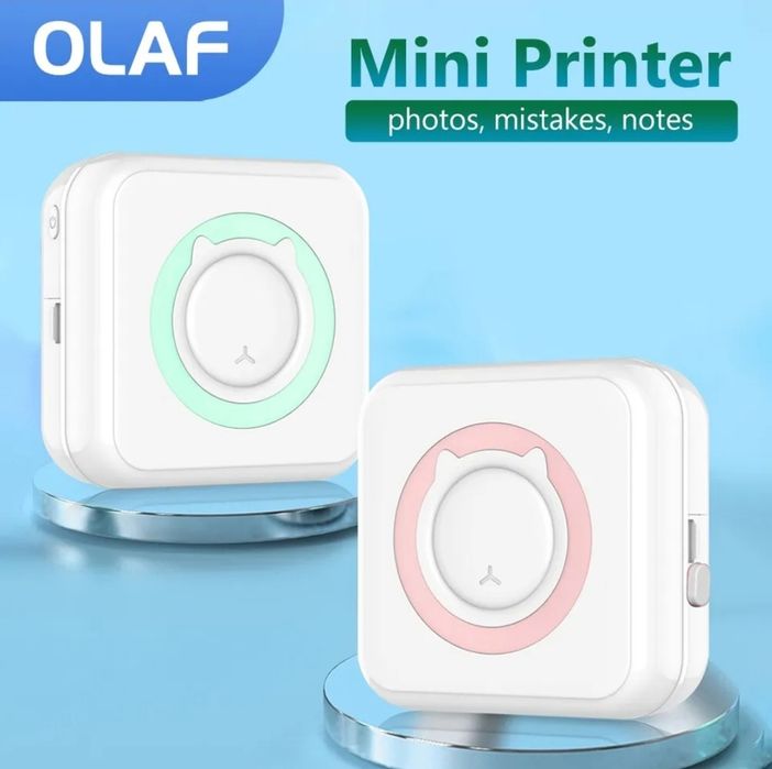 Mini impressora portátil