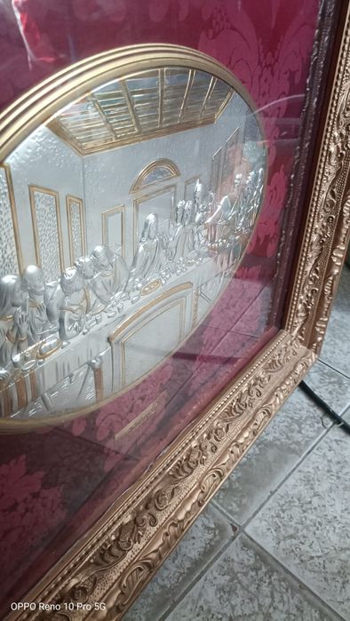 Vendo quandro antigo última ceia de Jesus peça feita por Leonardo Da Vinci
