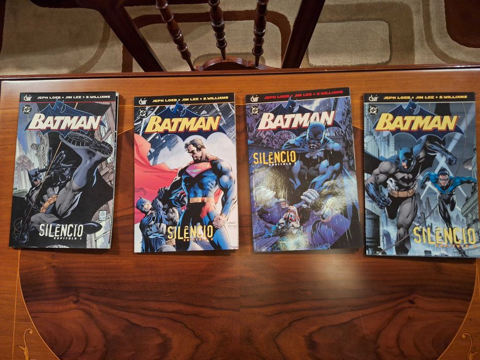 Batman - Silêncio - Coleção completa - 4 livros