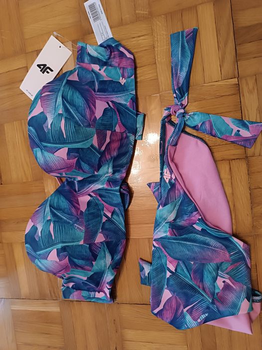 Strój kąpielowy dwuczęściowy, rozmiar XL. 4f