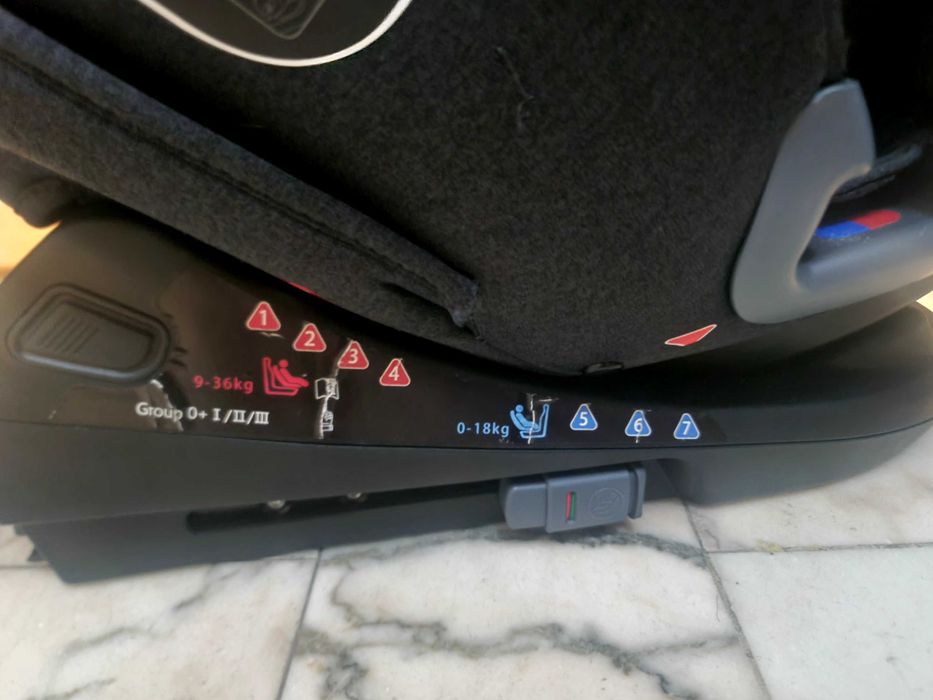 Cadeira auto com isofix e cinto