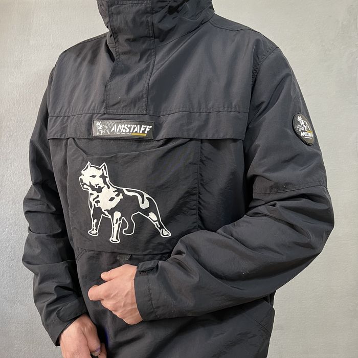 Оригінальний Анорак Amstaff розмір за біркою 3-4XL
