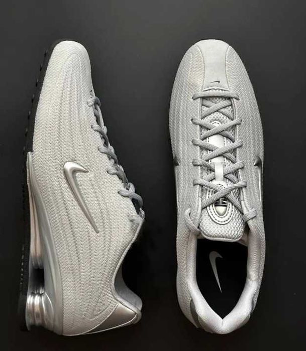 (БЕЗ ПЕРЕДОПЛАТИ) Nike Shox Z White найк шокс зет білі кросівки сітка
