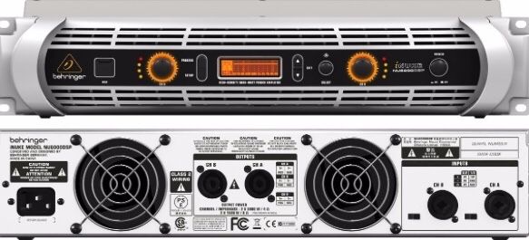Digital Amplifier - Behringer Inuke Nu6000dsp64171260096257120