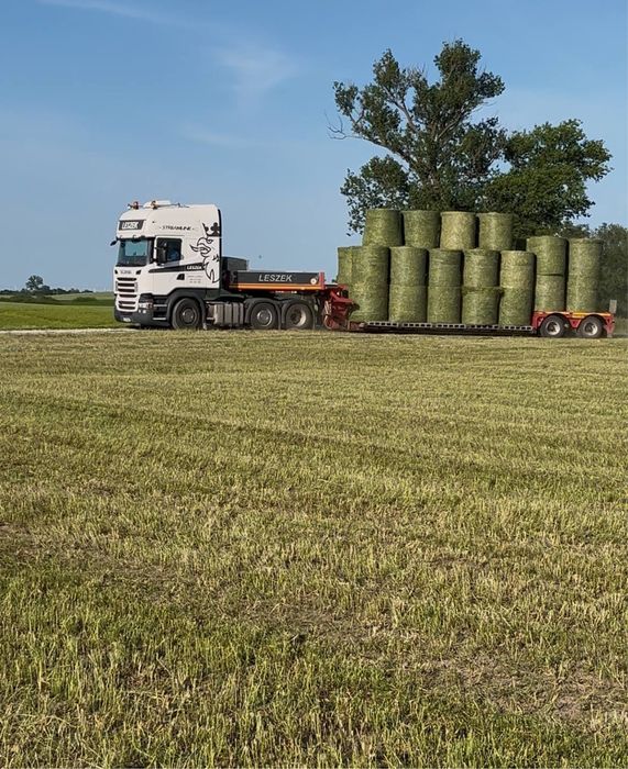 Sianokiszonka z lucerny. Możliwość kupna nie owiniętych bel!!!