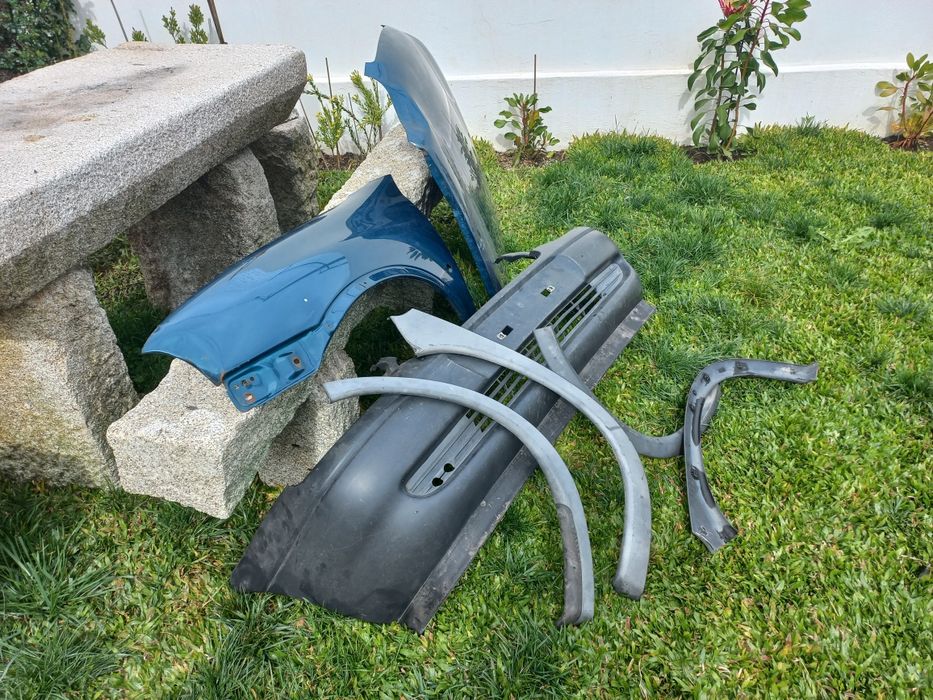 Para/choques+Capo+guarda lamas e 4 protecções g/lamas