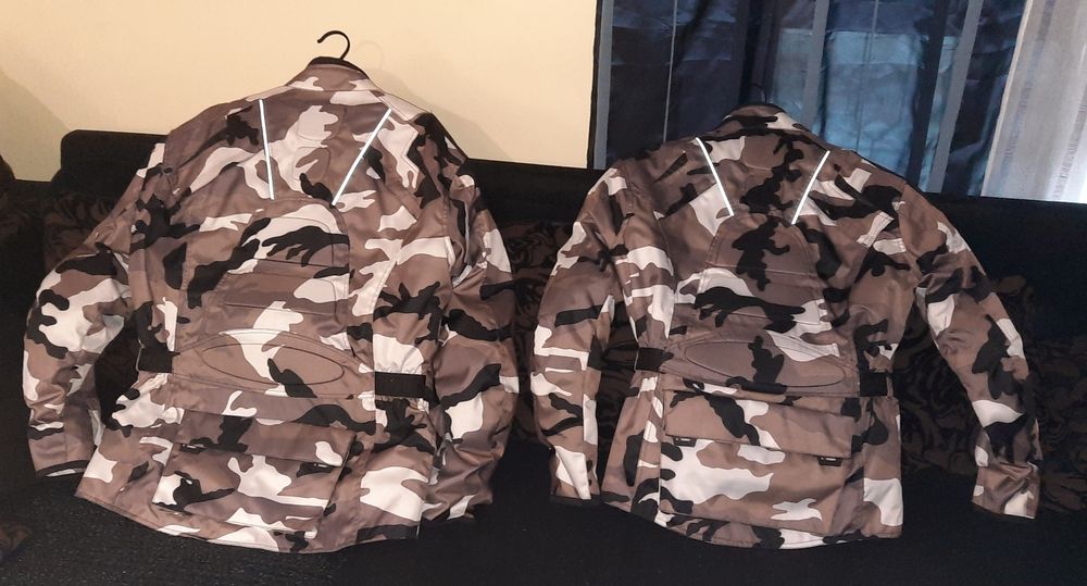 Casacos Motard Cordura Camuflado