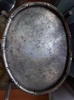 Carrinho de Chá Vintage em Estanho