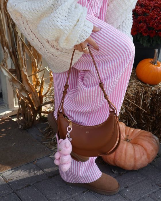 Сумочка жіноча JW PEI, колір шоколадна карамель сумка оригінал