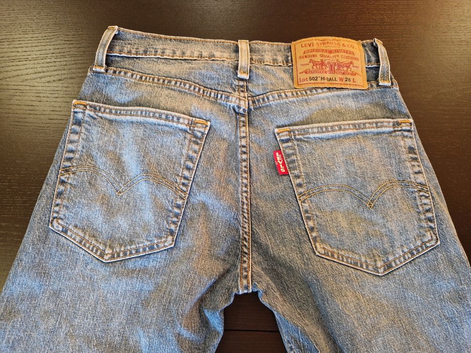 Calças Levi's 502 Hi-Ball 28