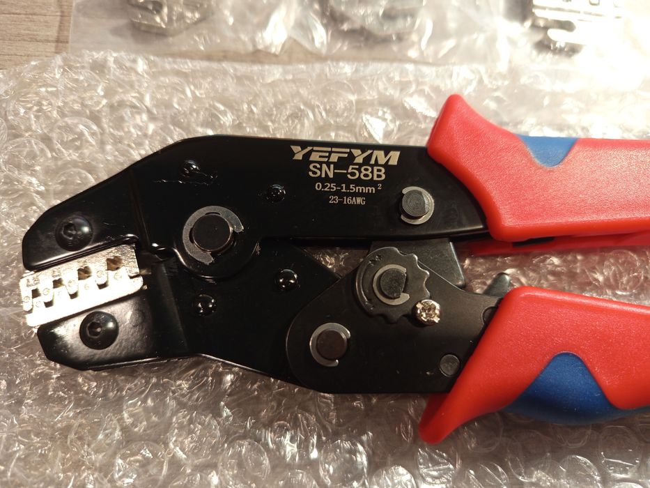Клещи с матрицами 7 единиц, кримпер для обжима клемм