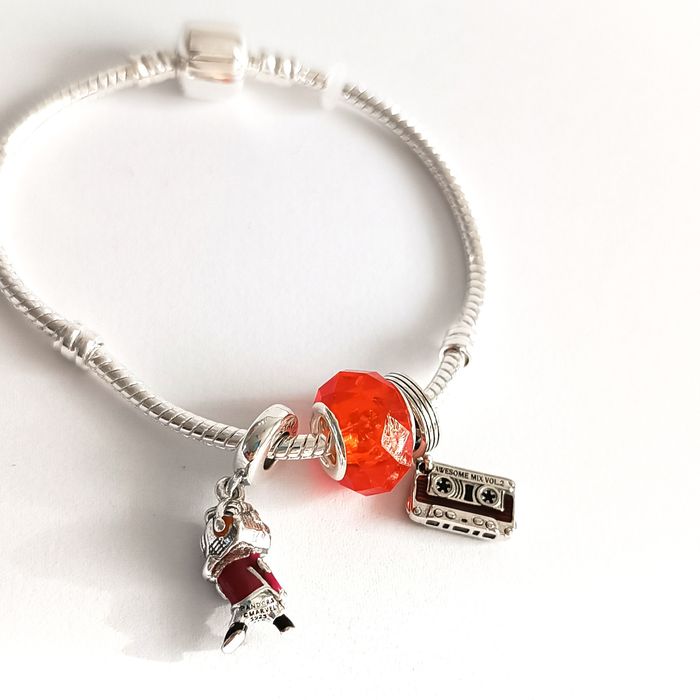 Bransoletka charms Star Lord Quill Strażnicy Galaktyki Marvel