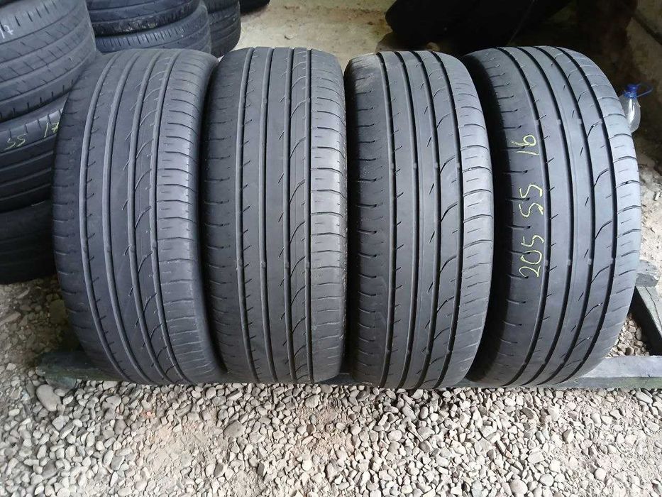 *Шини Continental 205 55 R16 4шт Літо (0292) 2022рік
