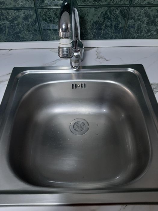 Pio em inox com torneira