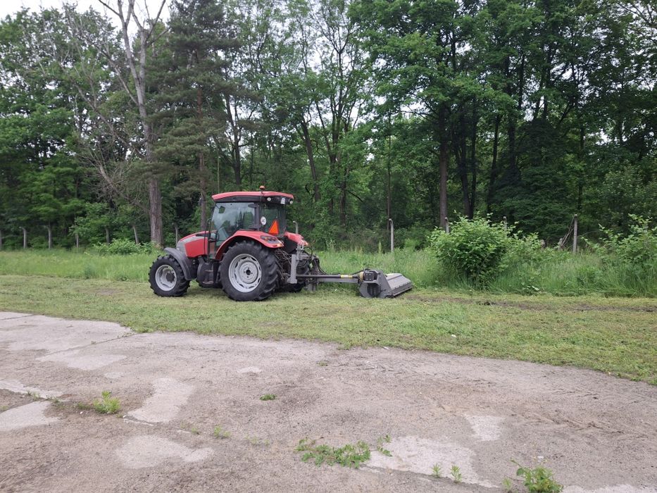 Koszenie trawy nieużytków  wycinka karczowanie talerzowanie