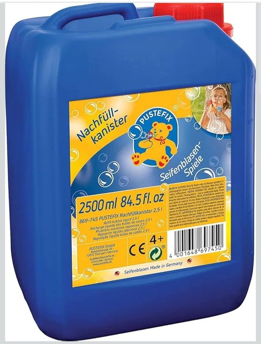 Płyń do baniek mydlanych Pustefix 2500ml
