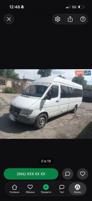 Mercedes sprinter, vario пасажирські продажа по тп