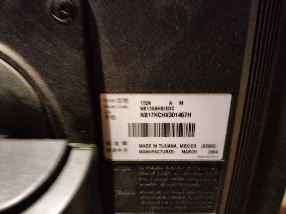 monitor Samsung SyncMaster 172N