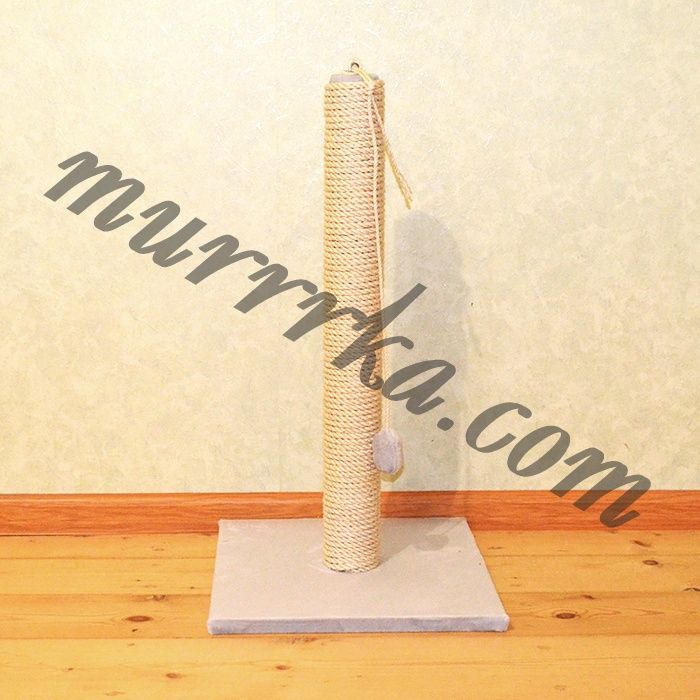 Кігтеточки 65см сизаль/джут/бавовна, когтеточка, дряпка, царапка