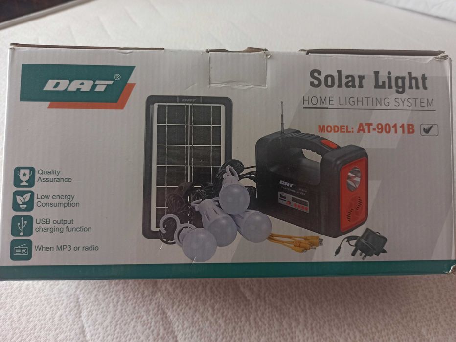 Система автономного освітлення DAT з вбудованим акумулятором AT-9011