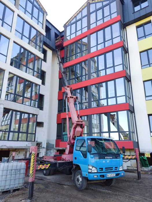 Услуги, аренда автовышка высотой 20м 25м 28м заказ Одесса и область