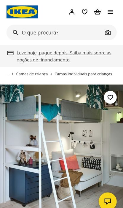 Cama beliches para crianças